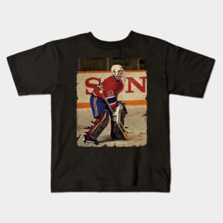 Andre Racicot - Montreal Canadiens, 1989 Kids T-Shirt